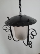Lampa retro sufitowa do wiatrołapu , na korytarz , hol