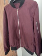 Kurtka męska bejsbolówka.ciemmy fiolet,