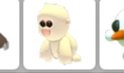 Adopt me pet snow monkey