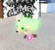 Adopt Me Roblox FR Neon Lamb
