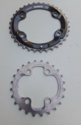 Blaty zębatki Shimano SLX 34-24BB 2x11s z FC-M8000 MTB
