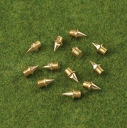 Kolce wkręty do butów lekkoatletycznych kolców złote 12szt 7mm
