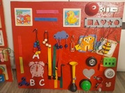 Tablice sensoryczne / manipulacyjne / ścienne