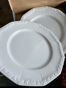 Rosenthal Biała Maria zestaw 6 x talerze obiadowe 26 cm nowe