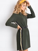 THE FANCY SUKIENKA KHAKI Z LAMPASAMI S/M NOWA