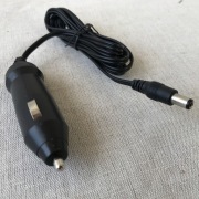 Zasilacz z gniazda zapalniczki 12V, wtyk 5,5x2 mm, 1,5 m