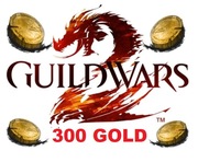 Guild Wars 2 GW2 WARS2 ZŁOTO 300g 300 GOLDA