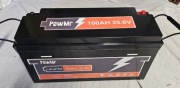 Akumulator LiFeP04  25,6 V/ 100Ah firmy PowMr fabrycznie nowy