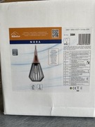 Lampa wisząca Nora czarna Rabalux 2584 123cm E27
