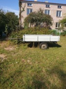 Przyczepa jednoosiowa.