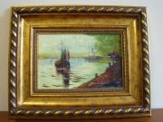 A. Sudak  Kutry rybackie  50x40cm.