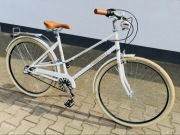 Rower Damski CHRISSON 28" NEXUS 3 biegi Damka NOWA Retro Old School Biały