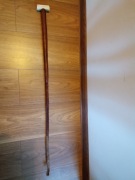 Antyk Szpicruta pejcz bykowiec oprawiony w kość s.