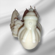 Świeca sojowa „Bałwanek z szalikiem”, Robea, kolekcja Sweet Times 