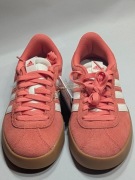 Buty zamszowe adidas różowe pudrowe 38