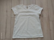 BIAŁA ELEGANCKA BLUZKA KRÓTKI RĘKAW COCCODRILLO ROZM. 152 DLA DZIEWCZYNKI