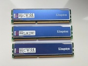 Kingston HyperX Blu 4GB 1600Mhz DDR3 -  3szt.