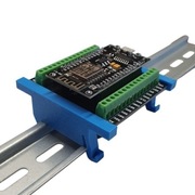 Mocowanie Adaptera NodeMcu ESP8266 ESP32 na szynę DIN