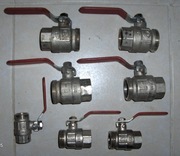 Zawory kulowe 1cal 3/4cala 1/2cala - zestaw