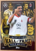 TOPPS MATCH ATTAX 2024/2025 HALL OF FAME PAOLO MALDINI HOF 5