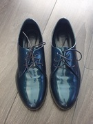 Pantofle, półbuty, lakierki damskie 37 skóra 