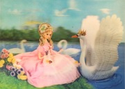 PRL Pocztówka 3D z lat 70. Made in Japan