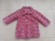 Różowe futro Futerko r. 92