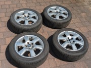 Koła 5x112 15", opony Hankook 185/55/15