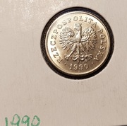 50 groszy 1990 rok, piękny stan