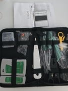 Zestaw testera sieci LAN, zaciskarka i narzędzia 