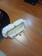 GlamLady torebka kopertówka poliester biały