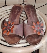 Buty na obcasie chodaki klapki Solo Femme Italy 37