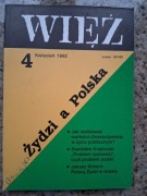 Więź nr 402 (4/1992) Żydzi a Polska dawniej i dziś