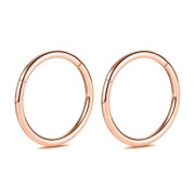2x kolczyk kółko 18G tytan 12mm clicker helix/nos/tragus