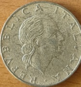 Włochy 200 lirów 1992 r.