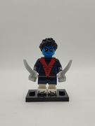 Minifigurka Nightcrawler z świata X-men Marvel Kompatybilna z LEGO