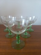 Zestaw kieliszków do likierów Art Deco Polska