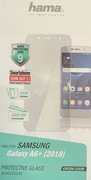 Szkło hartowane Hama Samsung Galaxy A6+ 2018 2.5D pełna ochrona