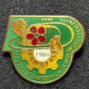 Wpinka, przypinka PGR Opole 1980 