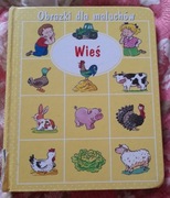 wyd. Oleksiejuk "Obrazki dla maluchów. Wieś" używane 