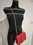 Czarna bluzeczka na ramiona z białym ZARA Trafaluc