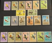 Beczuana 1961 Afryka Południowa RPA Elżbieta II Ptaki i inne motywy