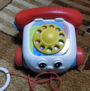 Telefon dla dzieci Fisher-Price gadułka że słuchawką