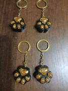 Kocia łapka. Brelok na klucze. 