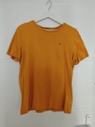 Koszulka t-shirt Tommy Hilfiger pomarańczowy rozmiar M