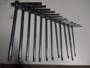 Klucze trzpieniowe profil Beta typu t 951tx 12szt.