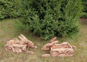 Donica doniczka kwietnik zając Nowe