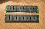Retro pamięci SIMM 30 PIN 2x 1MB = 2MB