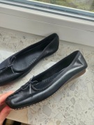 Clarks Freckle Ice piękne skórzane balerinki 37