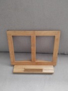 Drewniany stojak na książkę ,tablet...